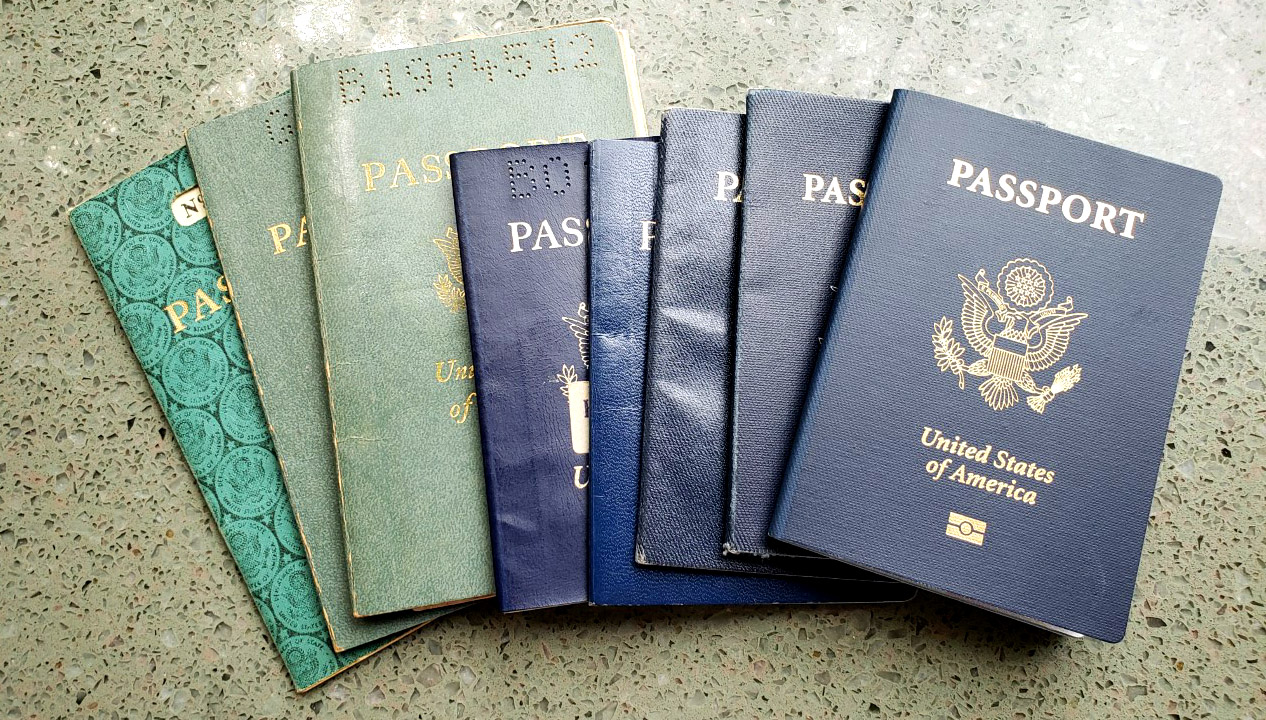 A Lifelong Traveler Looks Back at her Passports