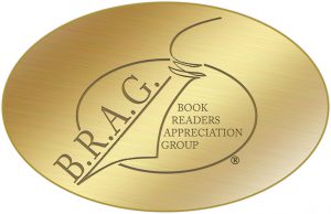 Book Readers Appreciation Group (BRAG) Medallion Sticker